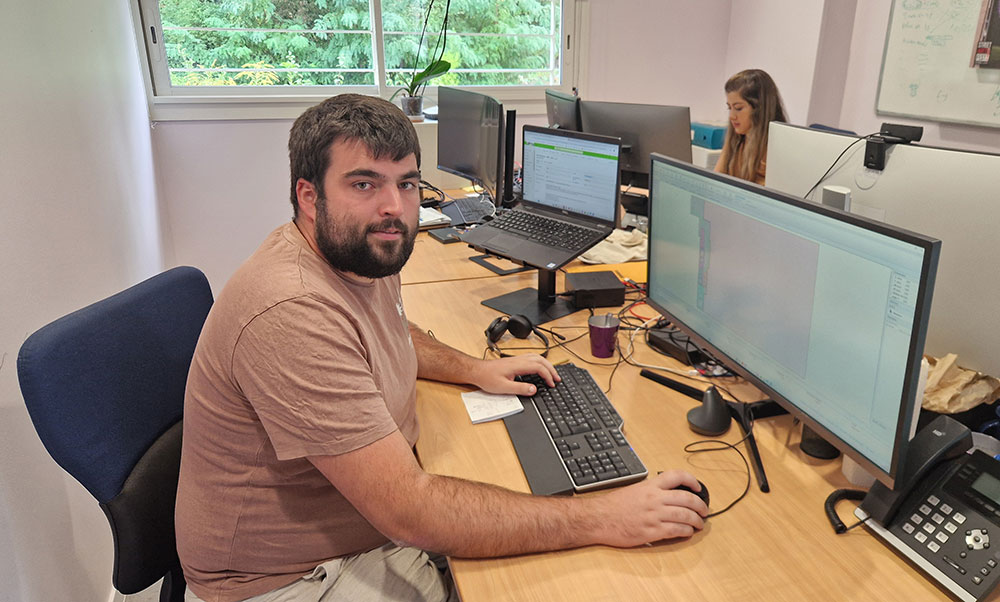 Joris, ingénieur d'application chez Alma Scop
